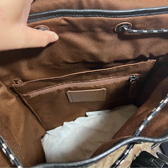 COACH X MICHEL JEAN BASQUIAT “Pez Dispenser” track backpack limited edition nwt - Picture 11 of 15